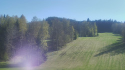 Dojezd hlavní sjezdovky