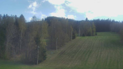 Dojezd hlavní sjezdovky