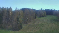 Dojezd hlavní sjezdovky