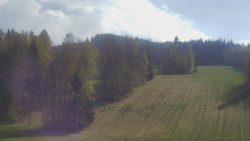 Dojezd hlavní sjezdovky