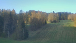 Dojezd hlavní sjezdovky