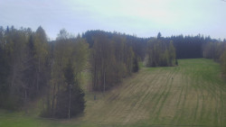 Dojezd hlavní sjezdovky