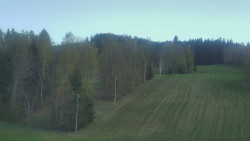 Dojezd hlavní sjezdovky