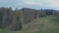 Dojezd hlavní sjezdovky