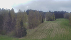 Dojezd hlavní sjezdovky