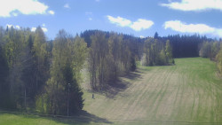 Dojezd hlavní sjezdovky