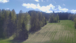 Dojezd hlavní sjezdovky