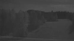 Dojezd hlavní sjezdovky