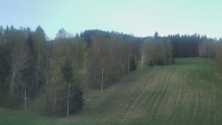 Dojezd hlavní sjezdovky