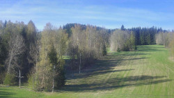 Dojezd hlavní sjezdovky