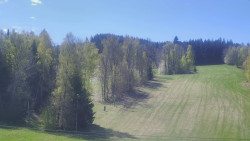 Dojezd hlavní sjezdovky