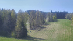 Dojezd hlavní sjezdovky