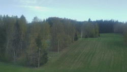 Dojezd hlavní sjezdovky