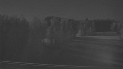 Dojezd hlavní sjezdovky