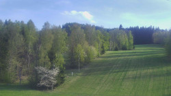 Dojezd hlavní sjezdovky