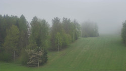 Dojezd hlavní sjezdovky