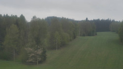 Dojezd hlavní sjezdovky
