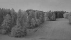 Dojezd hlavní sjezdovky