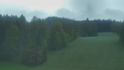 Dojezd hlavní sjezdovky