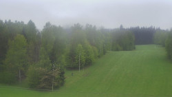Dojezd hlavní sjezdovky