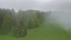 Dojezd hlavní sjezdovky