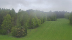 Dojezd hlavní sjezdovky
