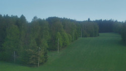 Dojezd hlavní sjezdovky