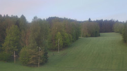 Dojezd hlavní sjezdovky