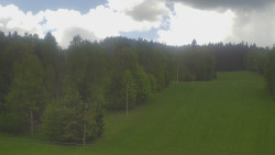 Dojezd hlavní sjezdovky
