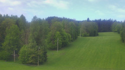 Dojezd hlavní sjezdovky