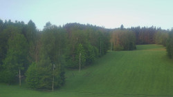 Dojezd hlavní sjezdovky