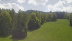 Dojezd hlavní sjezdovky