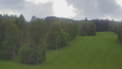 Dojezd hlavní sjezdovky