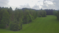Dojezd hlavní sjezdovky