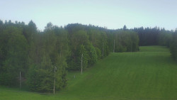 Dojezd hlavní sjezdovky