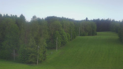 Dojezd hlavní sjezdovky