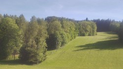 Dojezd hlavní sjezdovky