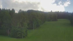 Dojezd hlavní sjezdovky