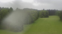Dojezd hlavní sjezdovky
