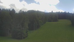 Dojezd hlavní sjezdovky