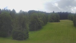 Dojezd hlavní sjezdovky