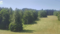 Dojezd hlavní sjezdovky