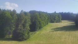Dojezd hlavní sjezdovky