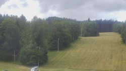 Dojezd hlavní sjezdovky