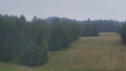 Dojezd hlavní sjezdovky