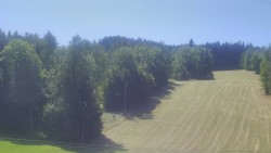 Dojezd hlavní sjezdovky
