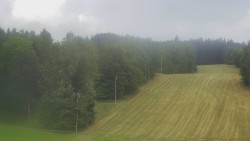 Dojezd hlavní sjezdovky