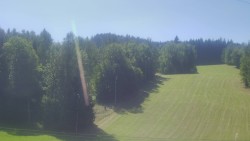 Dojezd hlavní sjezdovky