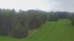 Dojezd hlavní sjezdovky