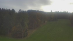 Dojezd hlavní sjezdovky